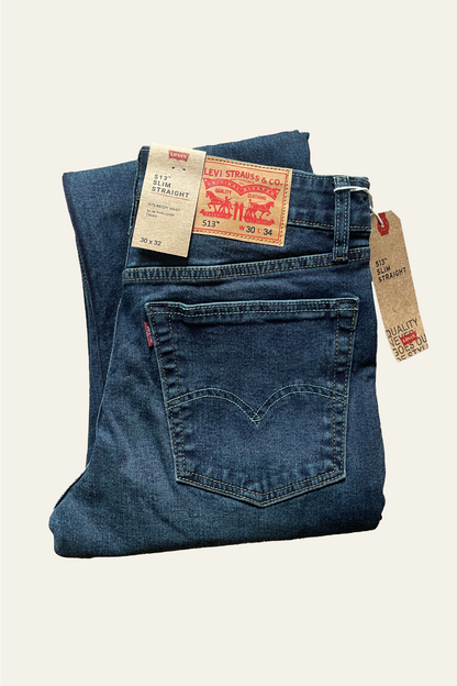 Levi's Straight Fit Premium 513 Blue